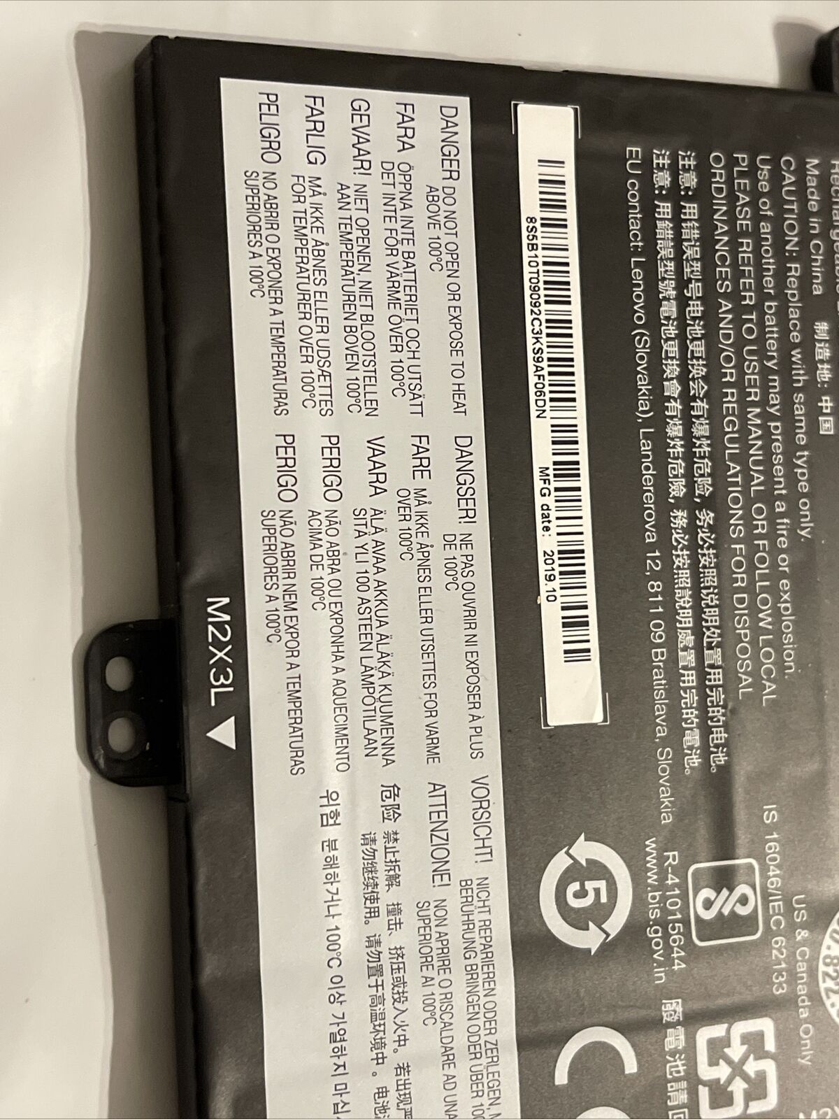 Lenovo IdeaPad 15.6 S340-15IWL Battery 11.25V 36Wh 5B10T09092 L18C3PF6 ata X7