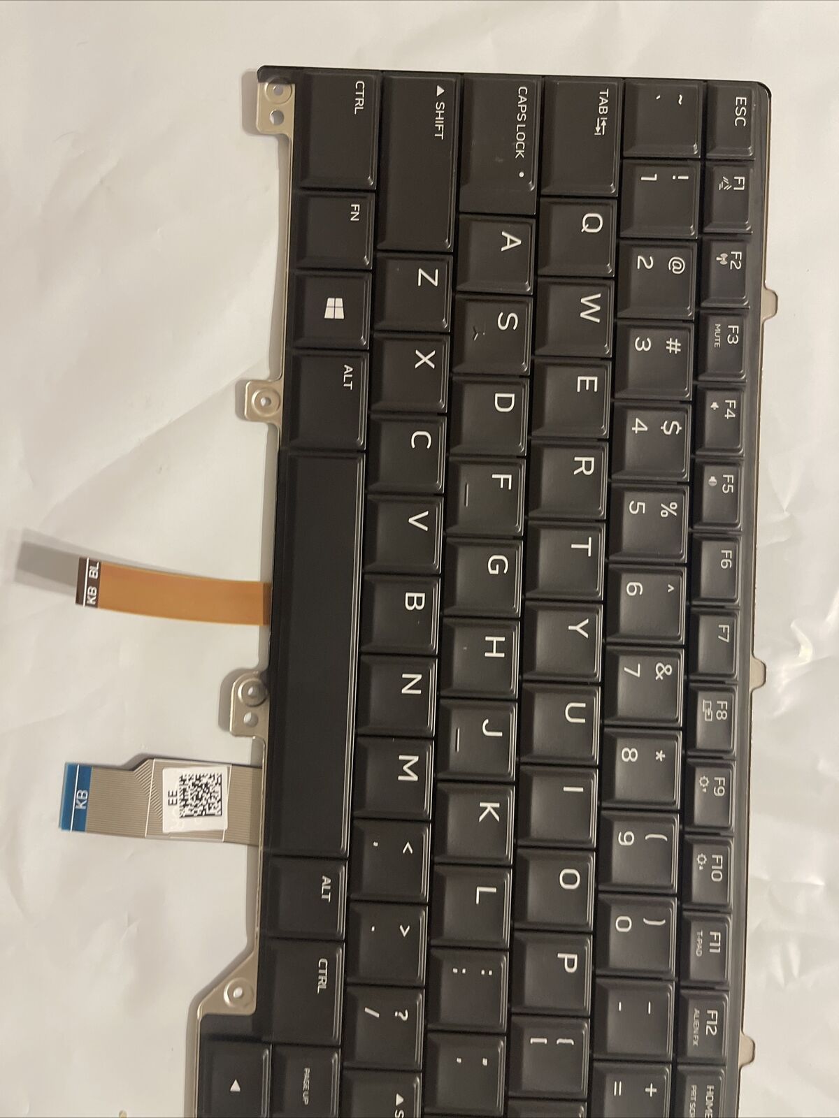 OEM Genuine Dell ALIENWARE Backlit keyboard 17 R4 Black US 0N7KJD N7KJD K5