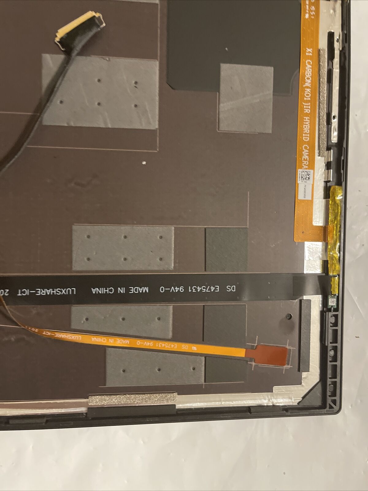 Lenovo ThinkPad X1 Carbon 8th Gen 2020 LCD Back Cover Rear Lid 5M10Z27429 Ata D4