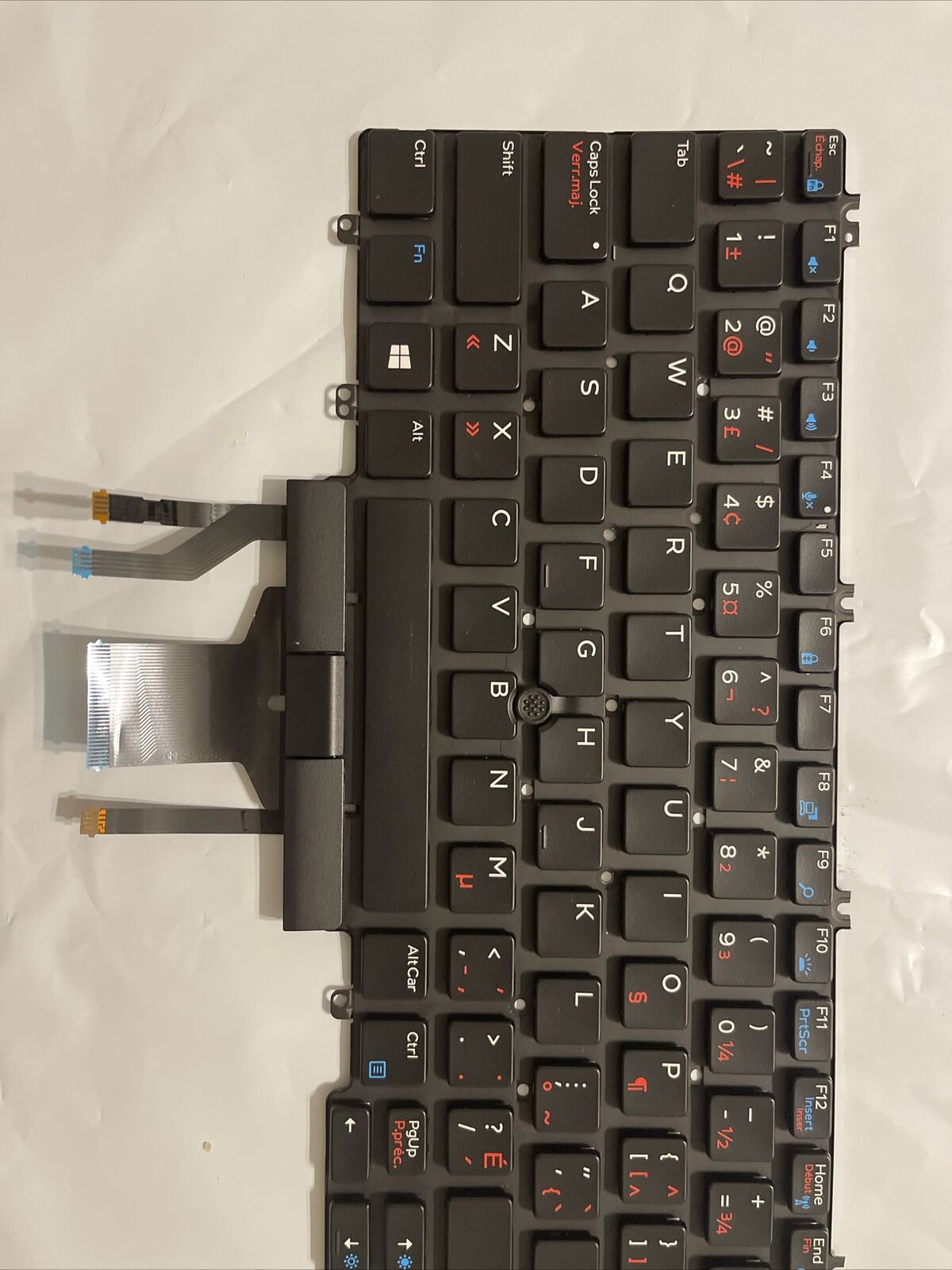 NEW OEM Dell Precision 7530 ENGLISH-CANADIAN FRENCH Laptop Keyboard FJ6WR 0FJ6WR