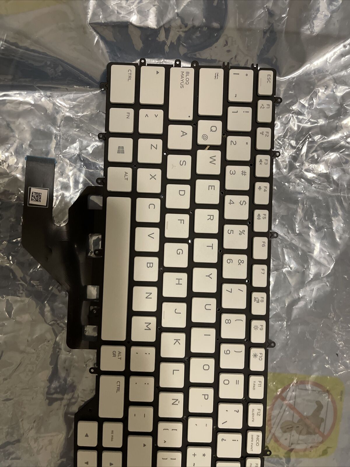 Spanish Keyboard DELL Alienware Area 51m R2,M17 R2,M17 R3,RGB Backlit GM8NC