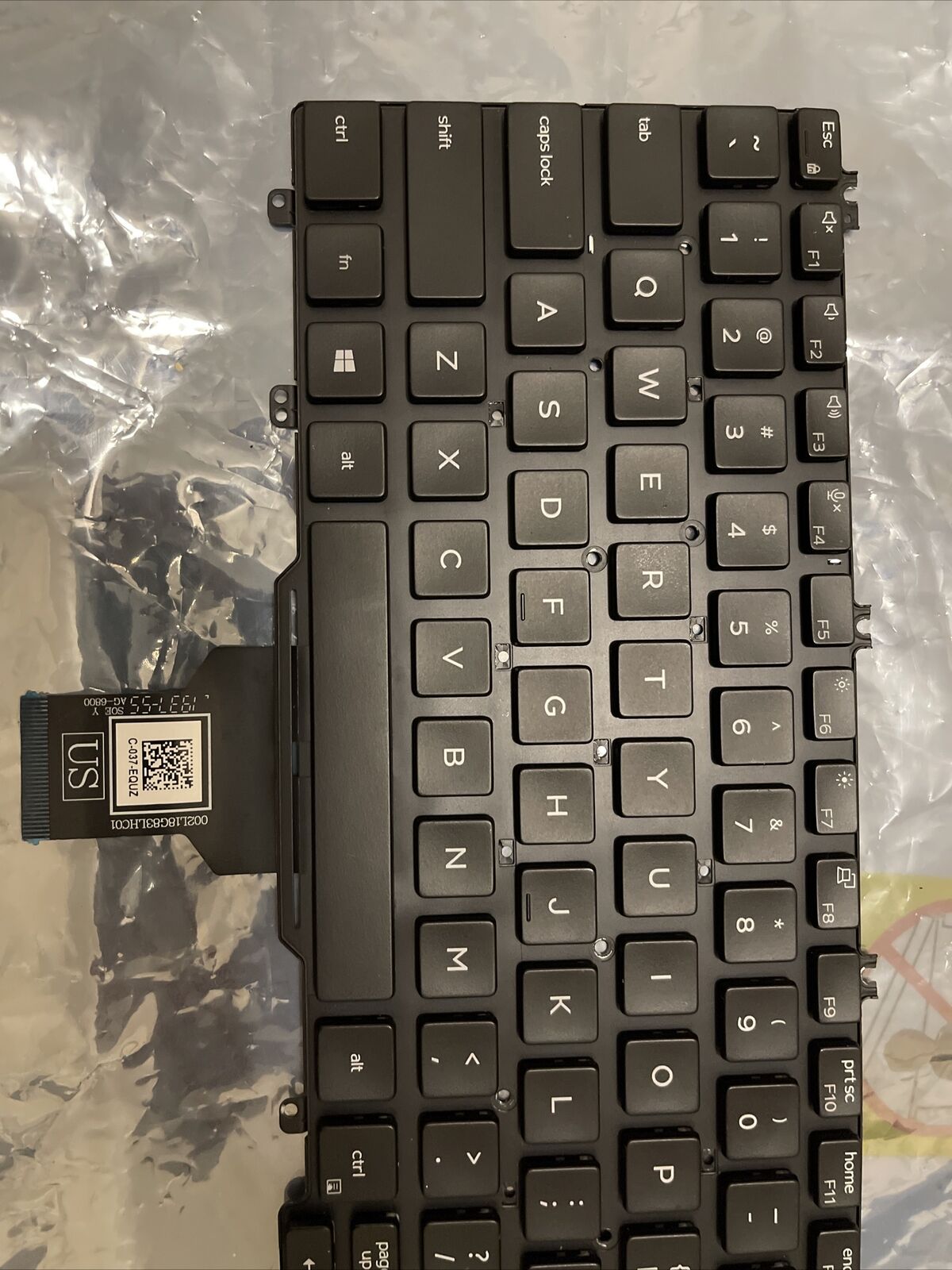 Genuine DELL Latitude 5500 Precision 3540 US Non-Backlit Laptop Keyboard DJXM0