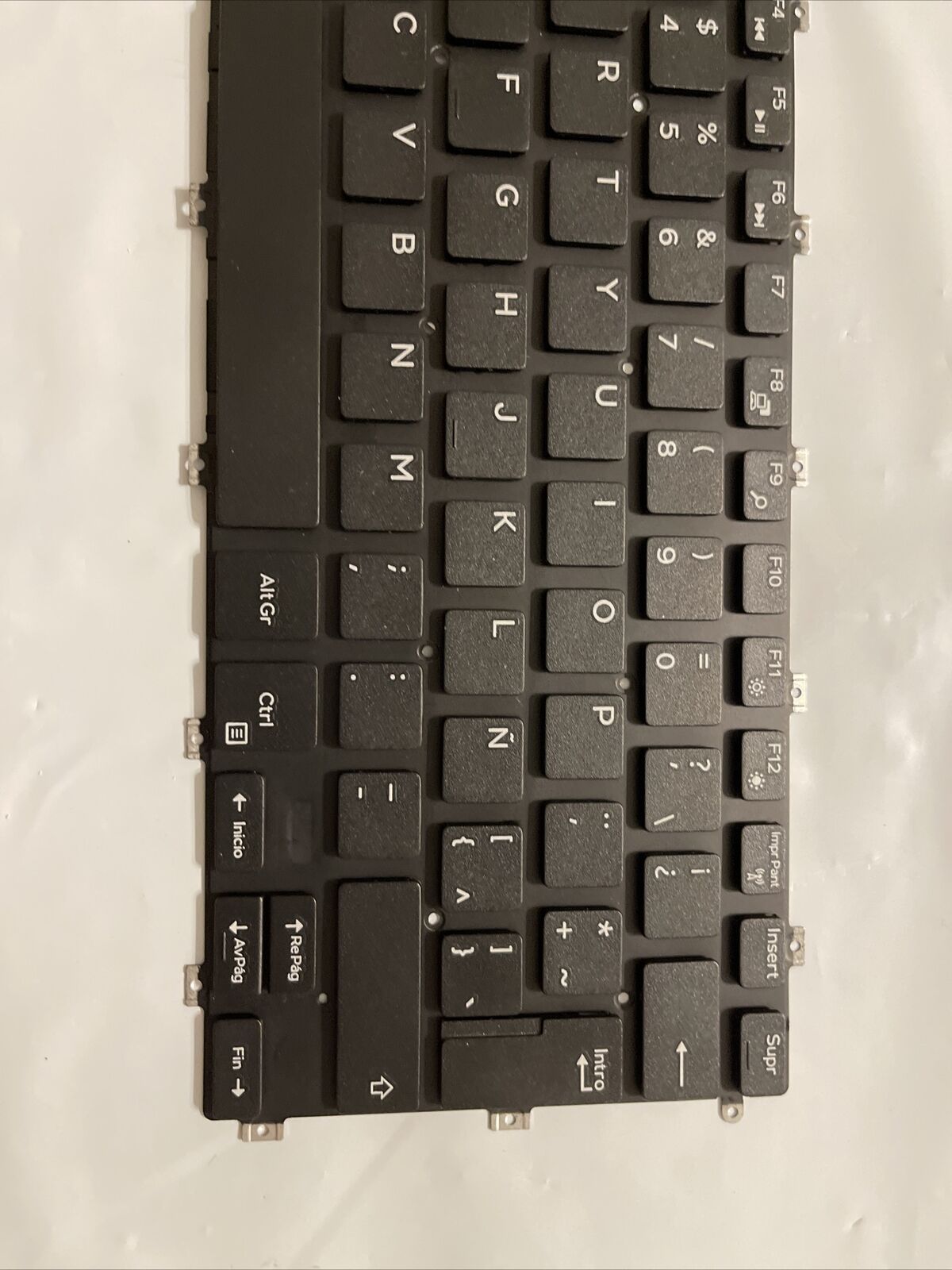 OEM Dell Inspiron 15 5580 Non-Backlit Laptop Keyboard SPANISH 9X65Y 09X65Y Grd A
