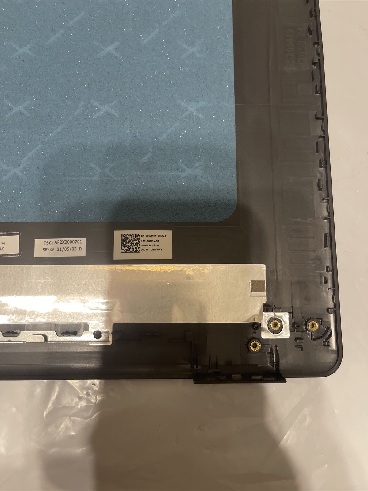 Genuine Dell Inspiron 15 3501 LCD Top Back Cover  Assembly HUB02 8WMNY C2 P6