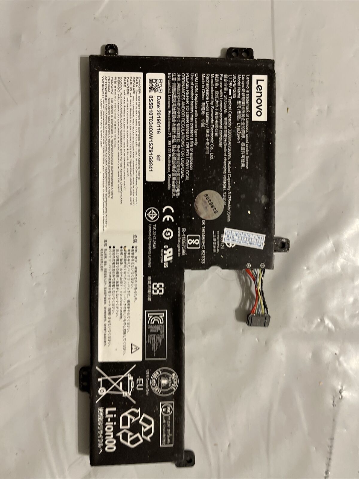 Lenovo IdeaPad 15.6 L340-15API Battery 11.25V 3175mAh 5B10T0340 L18D3PF1 ata X7