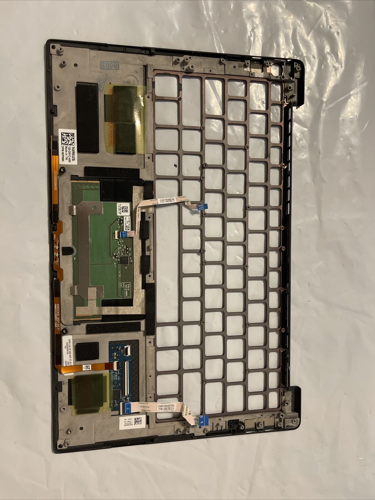 Genuine Dell XPS 9370/9380 Laptop Palmrest  Assembly HUB02 0KPRW0 KPRW0 P6 T3