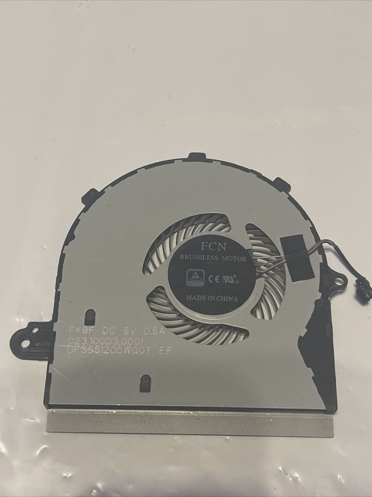 For Dell Inspiron 7586 2-in-1 CPU cooling fan CN-60MGH 060MGH 60MGH