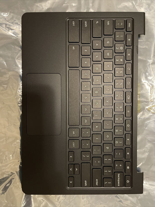 Dell Chromebook 11  Palmrest Touchpad Keyboard Assembly WR67C CK4ND P1