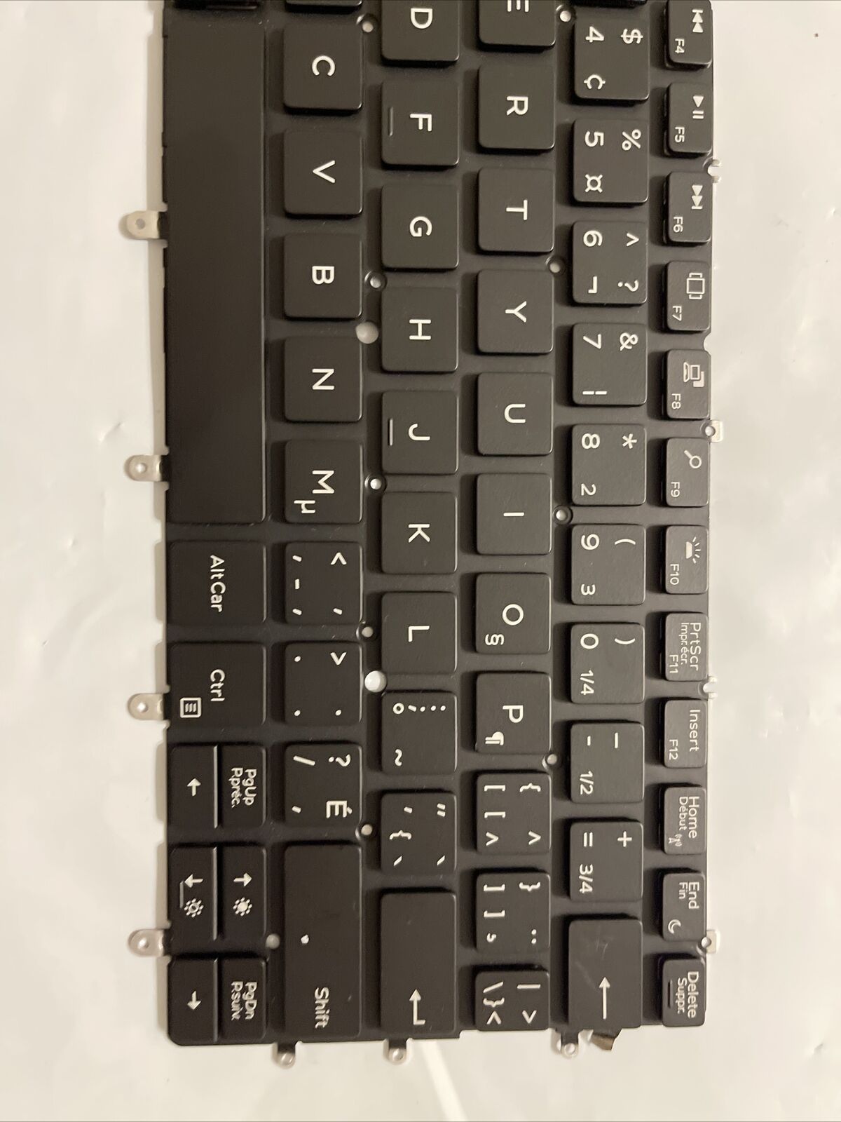 Genuine Dell English-French Canadian Backlit Laptop Keyboard 0VJK2W VJK2W GradeA